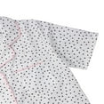 thumbnail image 4 of PENGXIANG Femmes 2PCS Pyjama Ensemble Solide Couleur/point/striped Manches Courtes Top Pantalon Court, 4 of 6