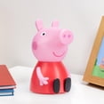 thumbnail image 2 of Lámpara con forma de figura de Peppa Pig de Paladone con luz nocturna y sonido para niños, 2 of 7