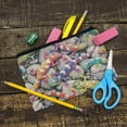 thumbnail image 2 of Rainbow Colorful Geckos Lizards Pencil Pen Organizer Zipper Pouch Case, 2 of 5