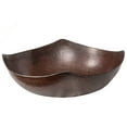 thumbnail image 6 of Arched Edges Copper Vessel Sink - Antique Dark Copper, 6 of 8