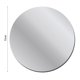 thumbnail image 2 of Calcomanía de placa espejo calcomanías de decoración de pared de bricolaje para decoración de la pared del pasillo (15 cm) Plata, 2 of 6
