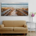 thumbnail image 2 of Masterpiece Art Gallery Dune Crossing Ocean By Studio Arts Canvas Art Print 27" x 54", 2 of 2