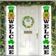 thumbnail image 1 of Decoraciones para el Día de San Patricio, pareados del Día de San Patricio, decoraciones para puertas, fiestas navideñas, cortinas para puertas de interior y exterior, banderas de tela colgantes, panc, 1 of 6