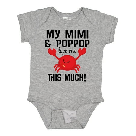 

Inktastic Mimi and PopPop Love Me Gift Baby Boy or Baby Girl Bodysuit
