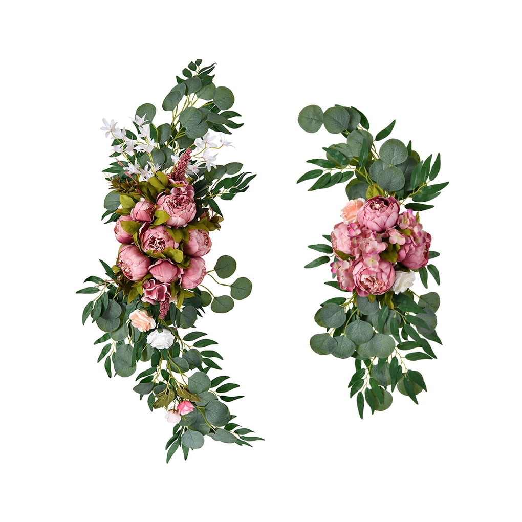 Jygee Artificial Arch Flowers Kit Garlands Realistic Peony Sign