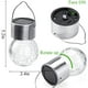 thumbnail image 2 of Luces Solares Colgantes, Luces De Bola De Cristal Agrietadas Con Energía Solar, Luces De Árbol De Globo Colgantes Impermeables Para Exteriores Con Clip 12 Uds. Speravity HA045036-01, 2 of 6