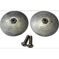 thumbnail image 1 of Lenco Marine Anode Kit 15092-001 Zinc Sacrificial Anode; 1-7/8 Inch Diameter; Set Of 2; With Mounting Screw, 1 of 2