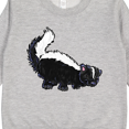 thumbnail image 3 of Inktastic Animals Cute Skunk Toddler Sweatshirt, 3 of 4