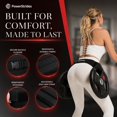 thumbnail image 3 of Cinturón de empuje de cadera PowerStrides para mancuernas, gimnasio en casa, 3 of 9