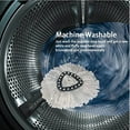 thumbnail image 5 of 5 Pack Spin Mop Replacement Head Refill EasyWring Mop Head, Microfiber Spinning Mop Heads Replacements Mop Replace Head, 5 of 11