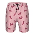 thumbnail image 3 of Fotbe Dachshund Dog Puppy Trajes de Baño Estampados para Hombre, Shorts de Verano de Secado Rápido, Ropa de Playa, Bañadores-Medium, 3 of 6