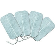 Zewa Self-Adhering TENS Replacement Electrodes, 2" x 3.5"