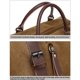 thumbnail image 4 of Naiovety Bolsa de viaje, impermeable, extraíble, bolsos de mano, cabeza de tracción de cuero de vaca, bolsas de almacenamiento duraderas a la moda, Mochilas de mochilero Café Naiovety OD029774-03, 4 of 6