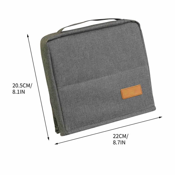 Neceser Sting de gran capacidad para cosméticos. Organizador para guardar brochas y accesorios de maquillaje. Diseño vertical con múltiples compartimentos. Ideal para viajes, tanto en casa como de