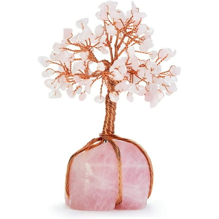 Acheter Ornement d'arbre en pierre naturelle colorée avec base, énergie de  guérison positive, fil de cuivre, arbre d'argent de vie, décoration de  bureau Feng Shui, méditation
