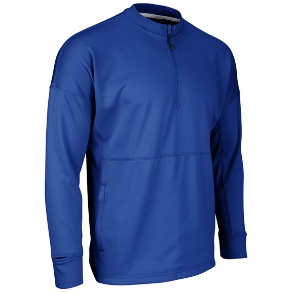 Lineup Fleece Men's 1/4 Zip Crew - ROYAL - S