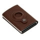 thumbnail image 4 of Billetera billetera delgada de metal de aluminio tarjetero antipérdida billetera con bloqueo RFID tarjetero de identificación tarjetero de cuero PU clip para dinero para ANGGREK  Otros, 4 of 8