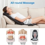 Snailax Shiatsu Back Massager with Heat for Pain Relief, Deep Kneading Massage Pad for Office Home Use