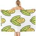 thumbnail image 2 of Corn Large Beach Towel - Plush Thick Cotton Pool Towel, Adult Beach Towels, 2 of 17