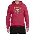 thumbnail image 2 of Wild Bobby, Mamacita Needs a Margarita Mother's Day Unisex Hoodie Sweatshirt, Vintage Heather Red, X-Large, 2 of 6