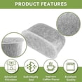 thumbnail image 4 of Water Filter Inserts for Luxe Cafe ES601,8Pack Charcoal Filters, 4 of 5
