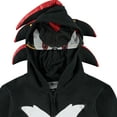 thumbnail image 4 of SEGA Big Sonic The Hedgehog Costume Zip Up Fleece Hoodie-Boys 4-20, Shadow Black, 14-16, 4 of 9