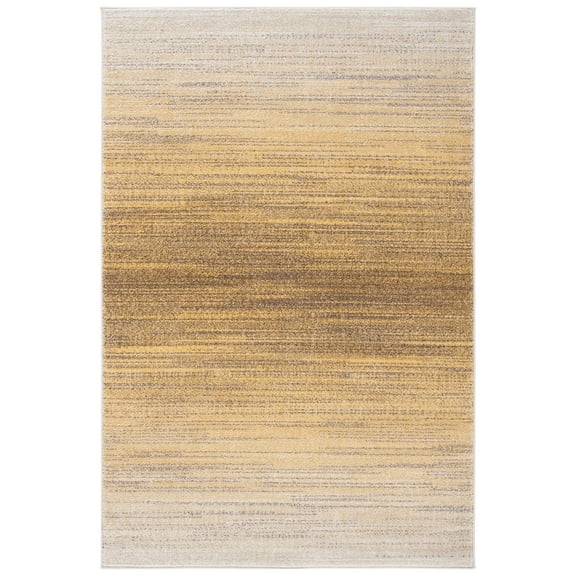 SAFAVIEH Adirondack Maris Abstract Area Rug, Gold/Ivory, 2'6" x 4'