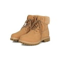 thumbnail image 5 of Women Fur Collar Lug Sole Work Ankle Boot 19367, 5 of 6