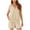 Beige, variant on Two Piece Sweatpants Suit for Women Collared V Neck Loose Cap Sleeve Tank Tops with Shorts Soft Casual Athletic Set