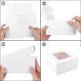 thumbnail image 2 of Injueey Caja de regalo de 12 cajas de regalo, suministros de boda, gran capacidad, mano de obra fina, accesorios de embalaje, cajas de embalaje Almacenamiento y organización del hogar Blanco, 2 of 6