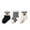 Z1 Black, variant on Kids Socks - Kids Socks Non Soft Breathable toddler Ankle Socks Cute Lace Trim Crew Socks for Girls and Boys 3 Pairs Pack, Toddler Socks,Color: White Size: 6 Months-2 Years