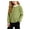 Green, variant on Rrxhxhs Cardigan for Girls Solid Color Crew Neck Button Front Long Sleeve Loose Casual Sweater Cover Up