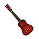 thumbnail image 2 of Guitarra de madera de 23 pulgadas, instrumento musical interesante, juguete educativo para niños (rojo), 2 of 7
