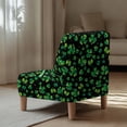 thumbnail image 5 of HELLHERO Clover Armless Accent Slipper Chair Cover Slipcover, Dustproof Non Slip Armless Accent Chair Cover for Hotel Living Room, 5 of 8