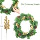 thumbnail image 3 of 15 piezas Christmas Berry Holly Glitter Stem, 19.8cm Christmas Berry Holly Deco para adornos de árboles de Navidad, guirnaldas navideñas, manualidades, decoración de fiestas A. Afortunado Sencillez, 3 of 5