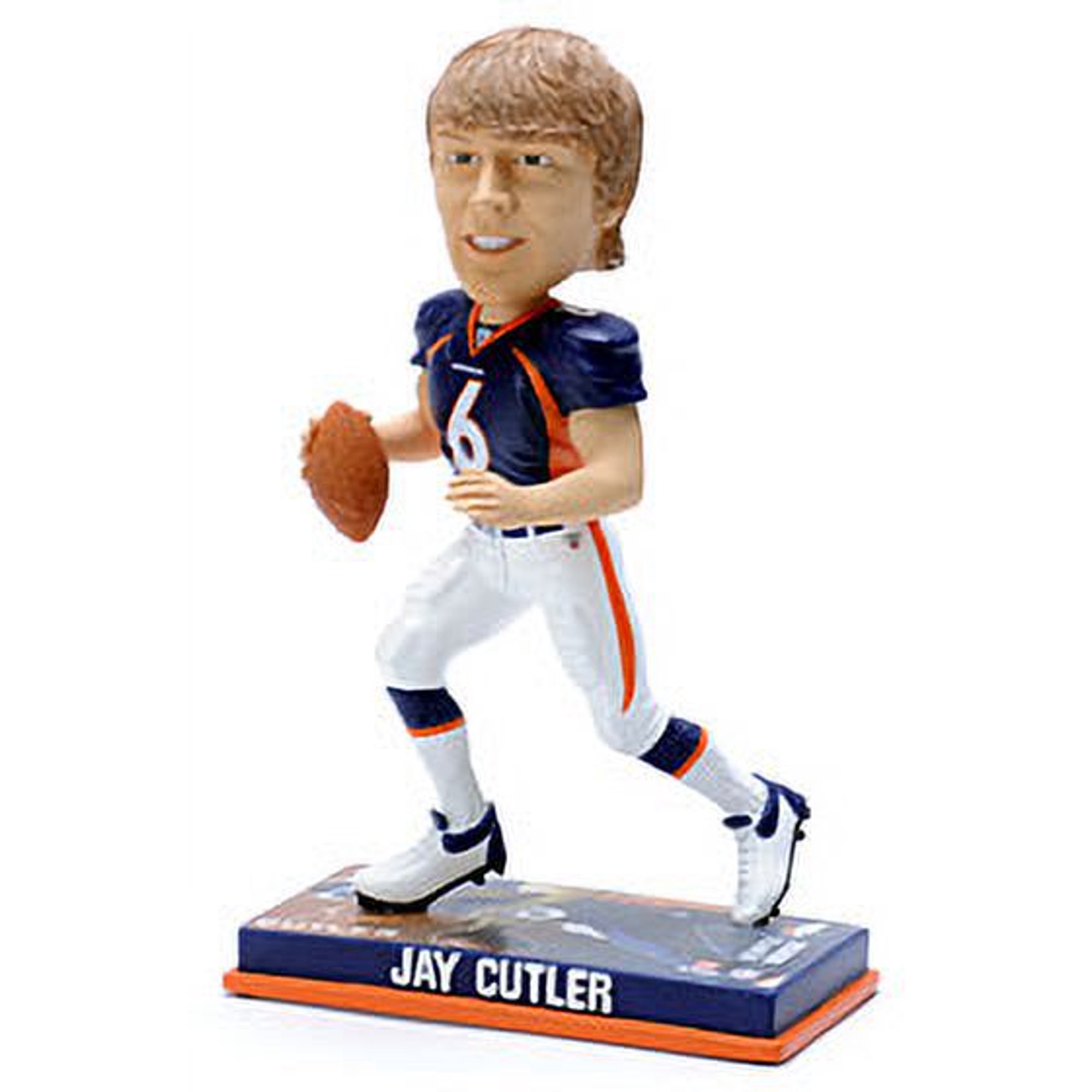 Denver Broncos Jay Cutler Forever Collectibles Photo Base Bobble Head