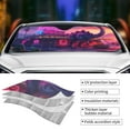 thumbnail image 5 of Bingfone Western Style Dinosaur Car Windshield Sun Shade Protector Keep Your Vehicle Cool Sun Shield Visor Cover Foldable for Car Truck SUV-Small, 5 of 8