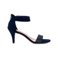 thumbnail image 4 of Style & Co. Womens Phillys Microsuede Embellished Evening Heels, 4 of 5