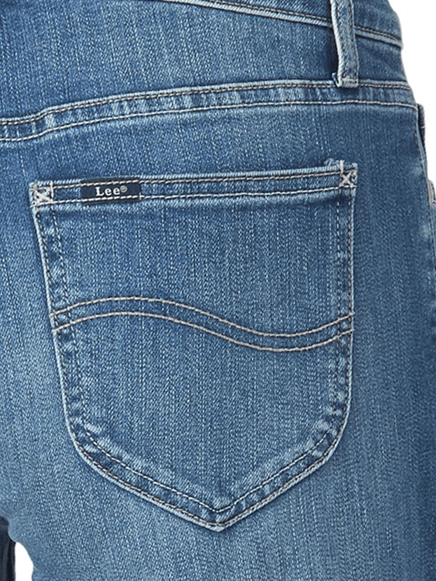 Lee Women's Midrise Straight Jean, Available in 28", 30", 32" Inseams, Sizes 2-22
