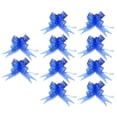 thumbnail image 1 of Inteprter 10 Uds. De guirnaldas de colores ligeras y bonitas con lazo, decoración romántica hecha a mano, arte con leche, regalos de Kits de decoración para fiestas Azul real, 1 of 6