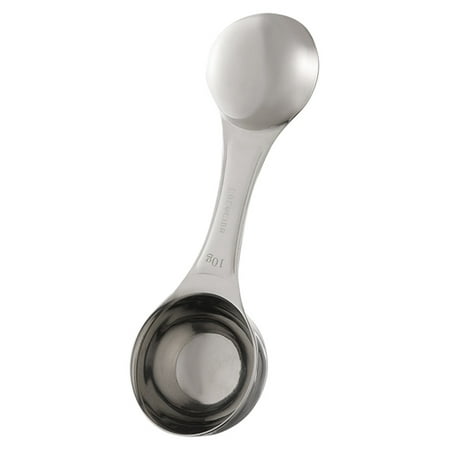 

Gneuro Measure Scoop Coffee Scoop Stainless Steel Measuring Spoon for Ground Coffee Espresso Coffee Beans(Silver)