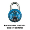thumbnail image 3 of Master Lock Locker Lock Combination Lock For Gym And School Locker Blue 1528D, 3 of 5