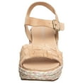 thumbnail image 4 of Antelope Women's Harlow Suede Wedge Platform Sandals, 4 of 6
