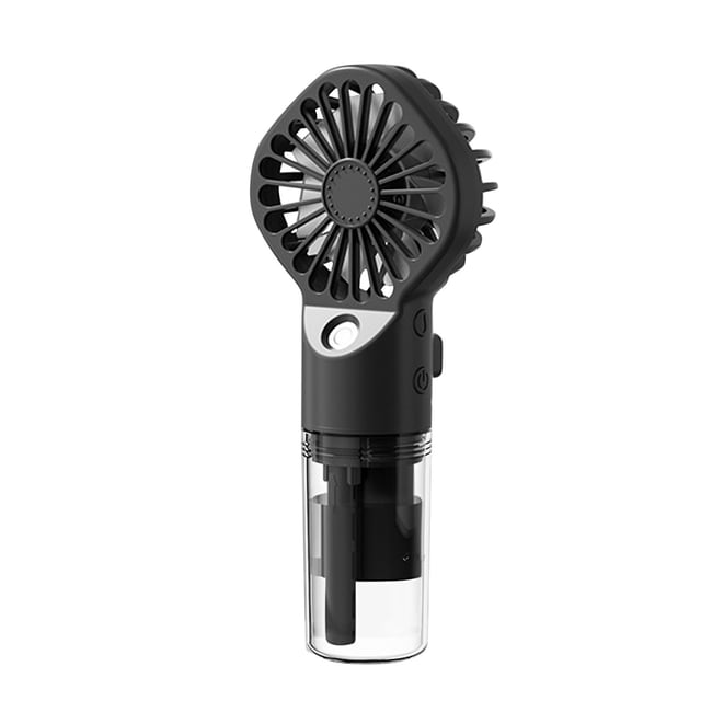 Cheap!Maojin Ventilador de Mano Ventilador de Bolsillo Ventilador de nebulización portátil Recargable USB con 4 velocidades Ajustables, Ventilador Personal con Pilas, Ventilador de Niebla