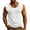 White, variant on Timegard Hoodies for Men Drawstring Solid Color Sleeveless Tee Shirts Casual Comfy Tank Top Pullover