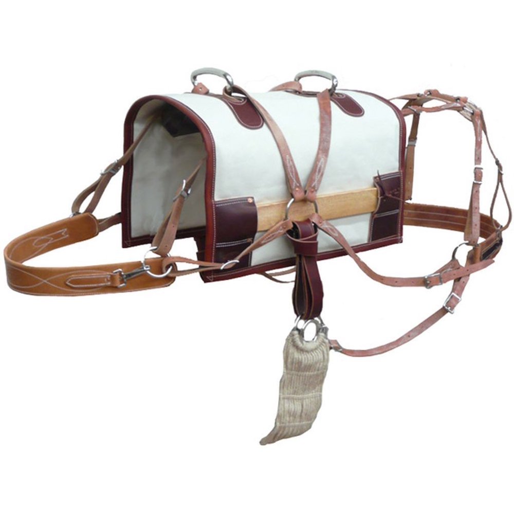 Outfitters Supply Decker Pack Saddle Classic Modified Brown WPS400