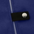 thumbnail image 7 of Winter Dresses for Women 2025 Fall Outfits for Women 2025 Winter Loose Casual Color Matching Jacket Zipper Stand Collar Woolen Top, 7 of 7