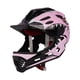 thumbnail image 3 of Casco de bicicleta para niños de cara completa, elegante, para BMX, bicicleta infantil, multideporte. Rosa claro, 3 of 9