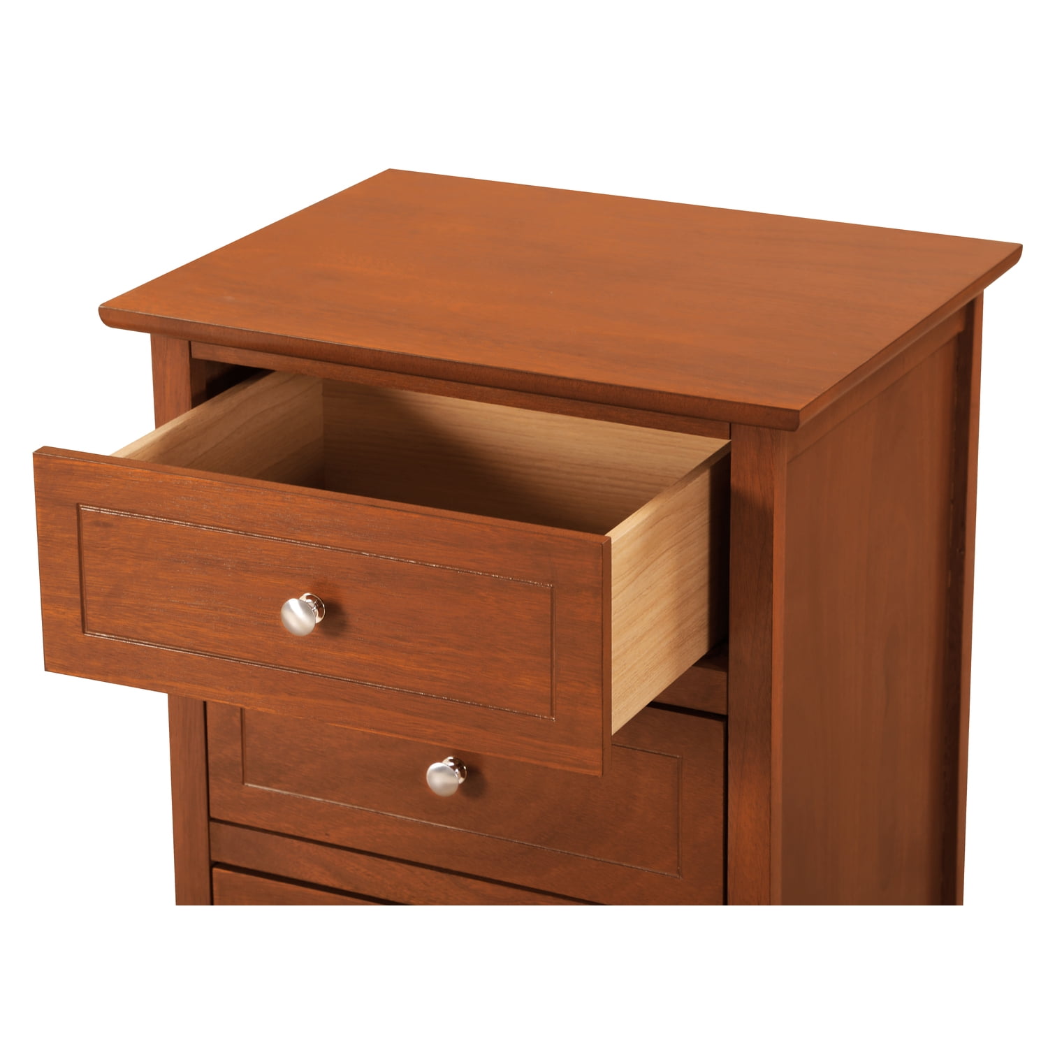 Glory Furniture Daniel 3 Drawer Nightstand in Oak
