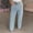 Blue, variant on Floleo Women's Rhinestone Embellished Straight Leg Jeans Sparkly High Waisted Denim Pants Casual Chic Everyday Wear with Pockets